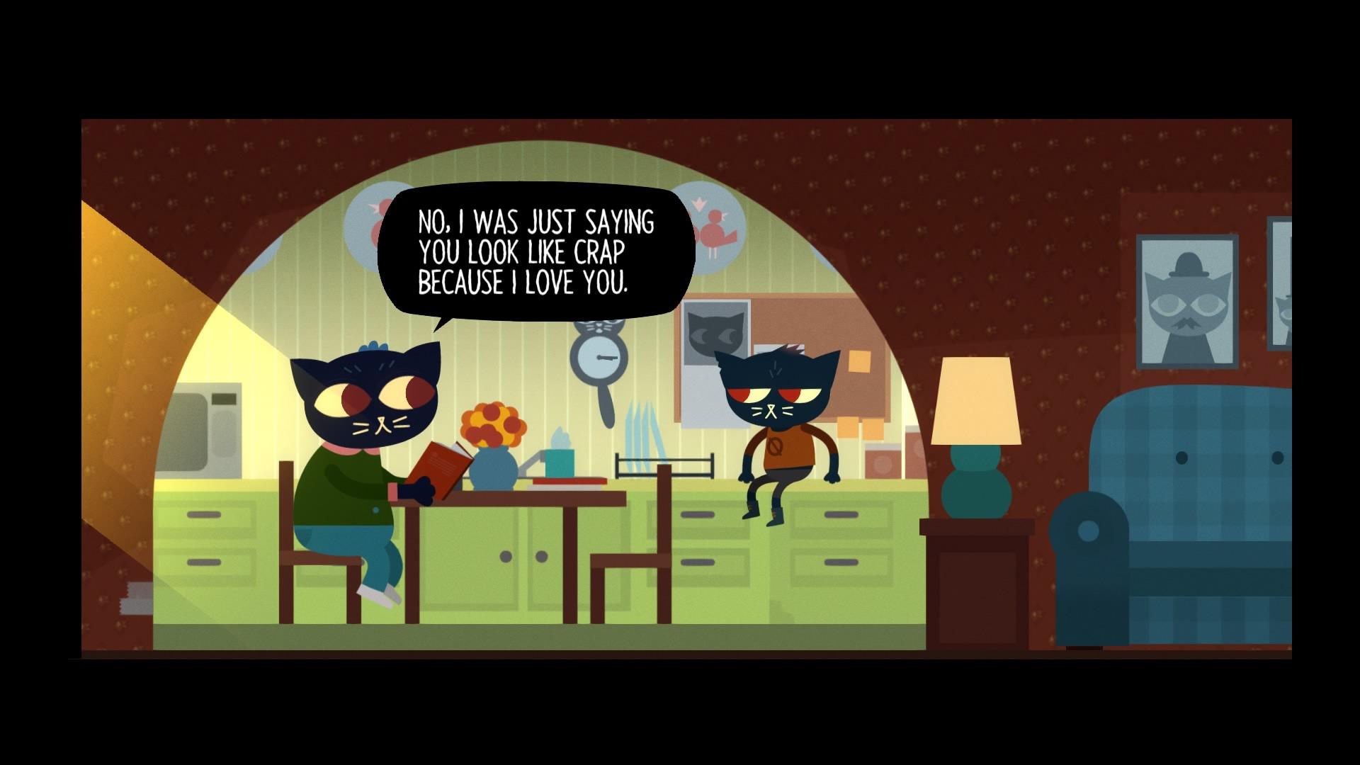 Scene from Night in the Woods