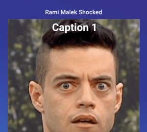 rami malek shocked