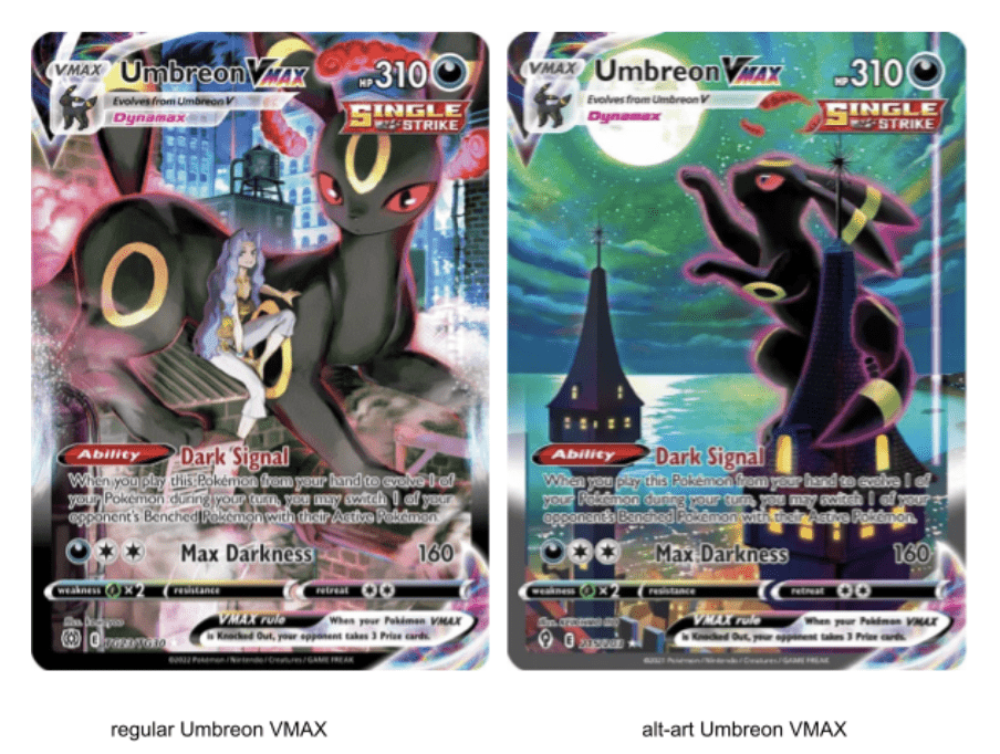 Umbreon VMAX cards