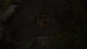 Milton's missing poster