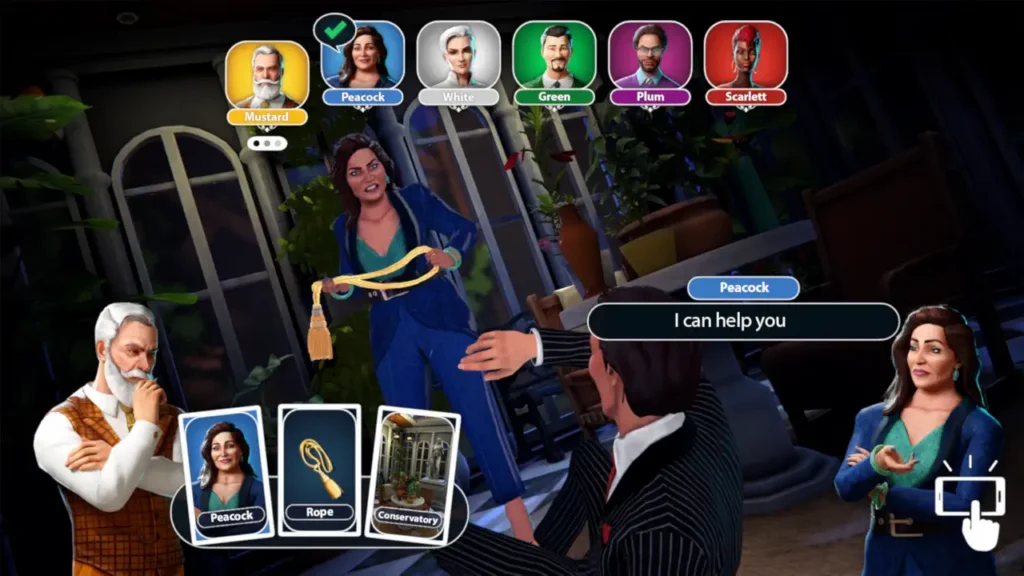 gameplay screenshot of clue pc