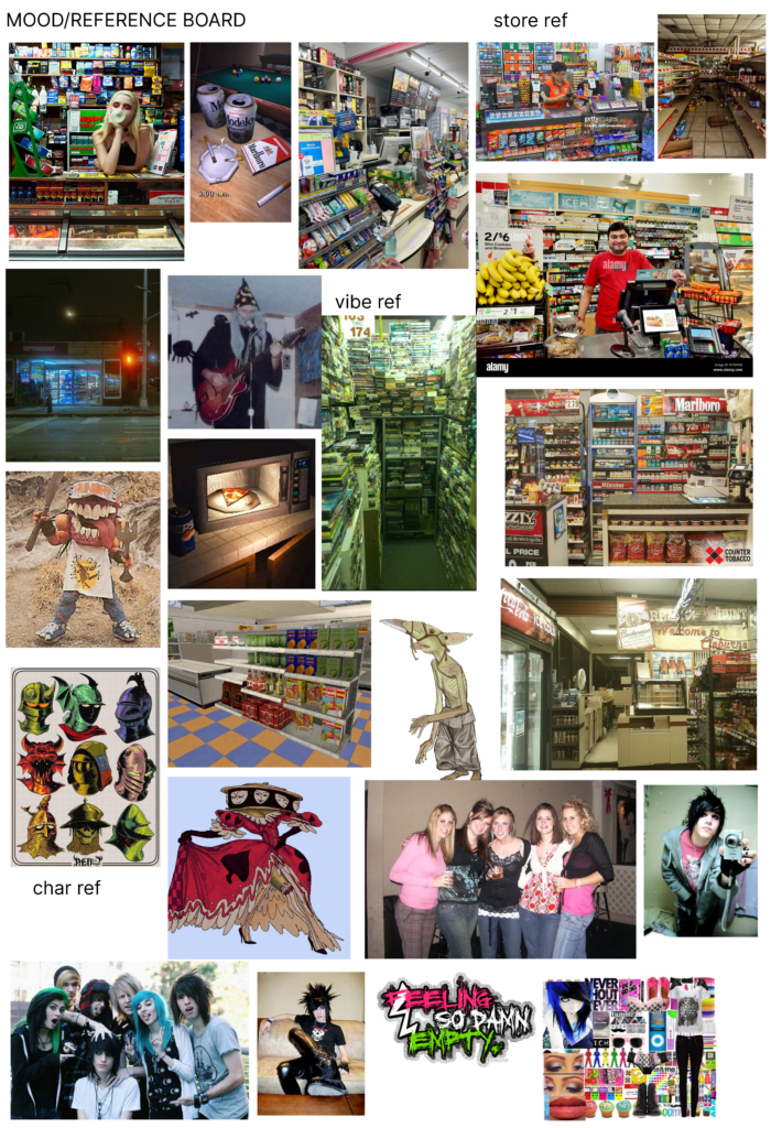 Tray's moodboard