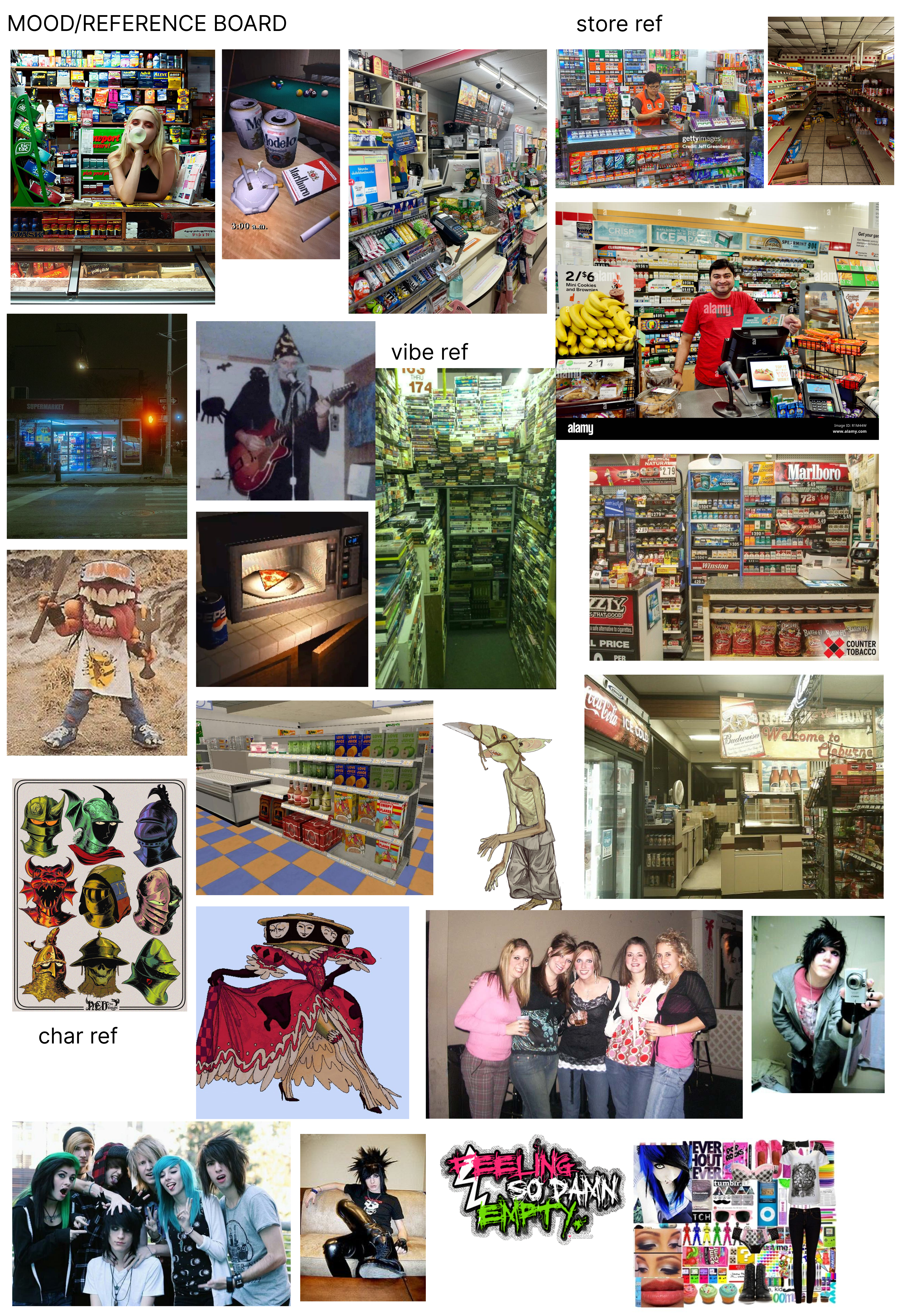 Tray's moodboard