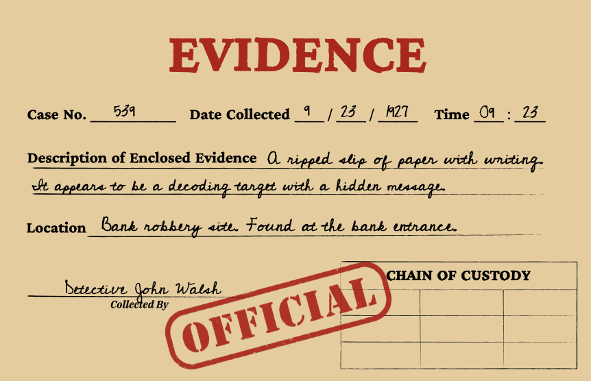 Detective Iteration #3